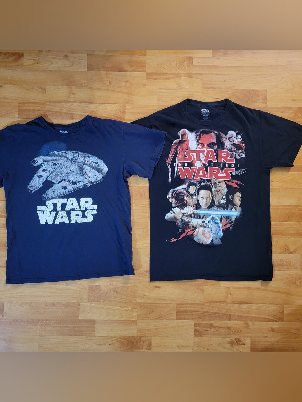 Star Wars Medium Bundle: Navy & Black Modern Graphic Tees, Mediums